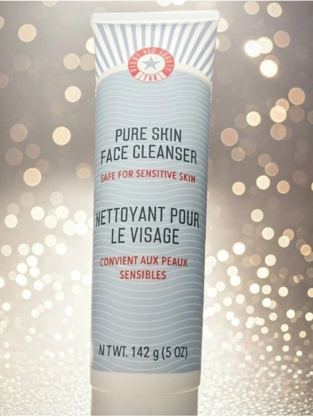 First Aid Beauty Pure Skin Face Cleanser 5oz 142g FULL Size NWOB